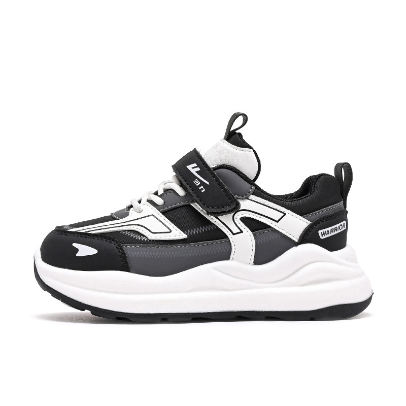 Детские повседневные кроссовки серии Cloud Sail с противоскользящей подошвой и износостойкой легкой амортизацией WARRIOR, черный/белый
Детские повседневные кроссовки серии Cloud Sail с противоскользящей подошвой и износостойкой легкой амортизацией WARRIOR, черный/белый
