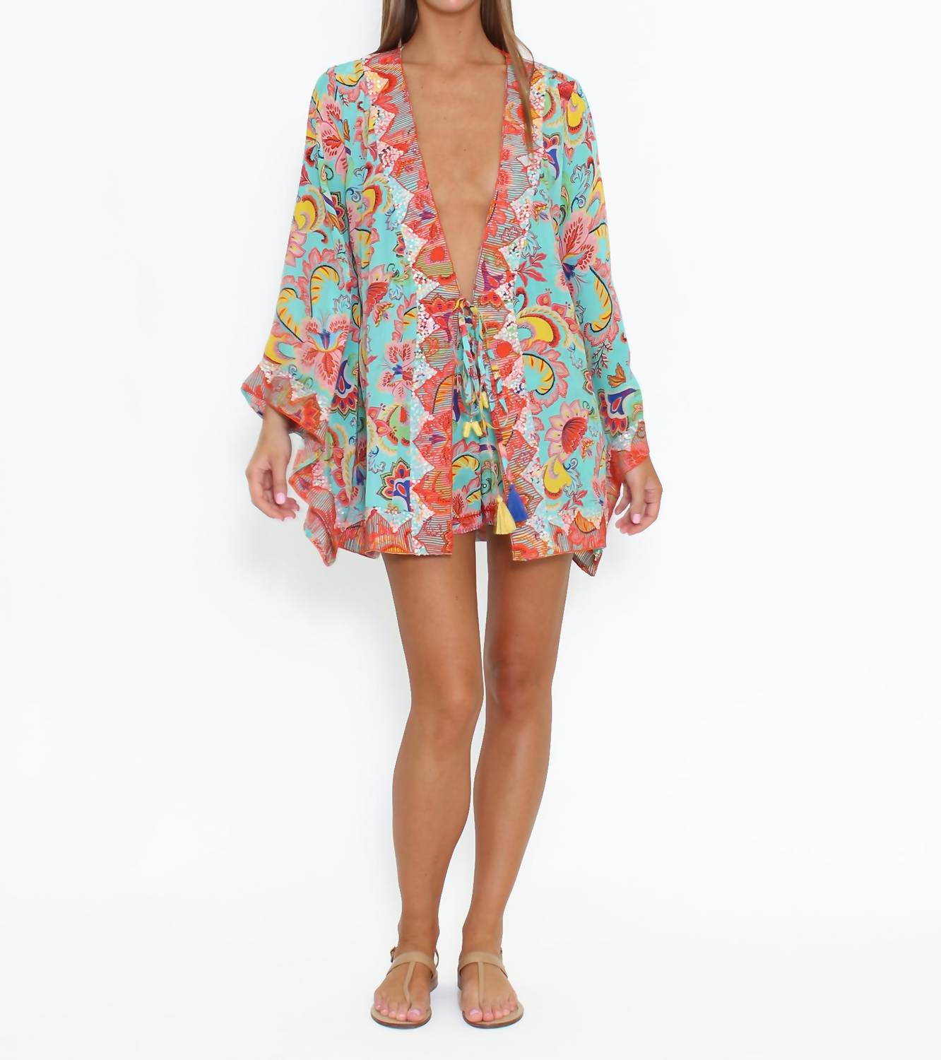 Топ Scilla в бирюзовом цвете Happy Flower TAJ by SABRINA CRIPPA
Топ Scilla в бирюзовом цвете Happy Flower TAJ by SABRINA CRIPPA