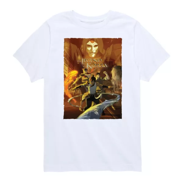 Футболка графическая "Легенда о Корре" для мальчиков 8-20 лет Nickelodeon, белый
Футболка графическая "Легенда о Корре" для мальчиков 8-20 лет Nickelodeon, белый