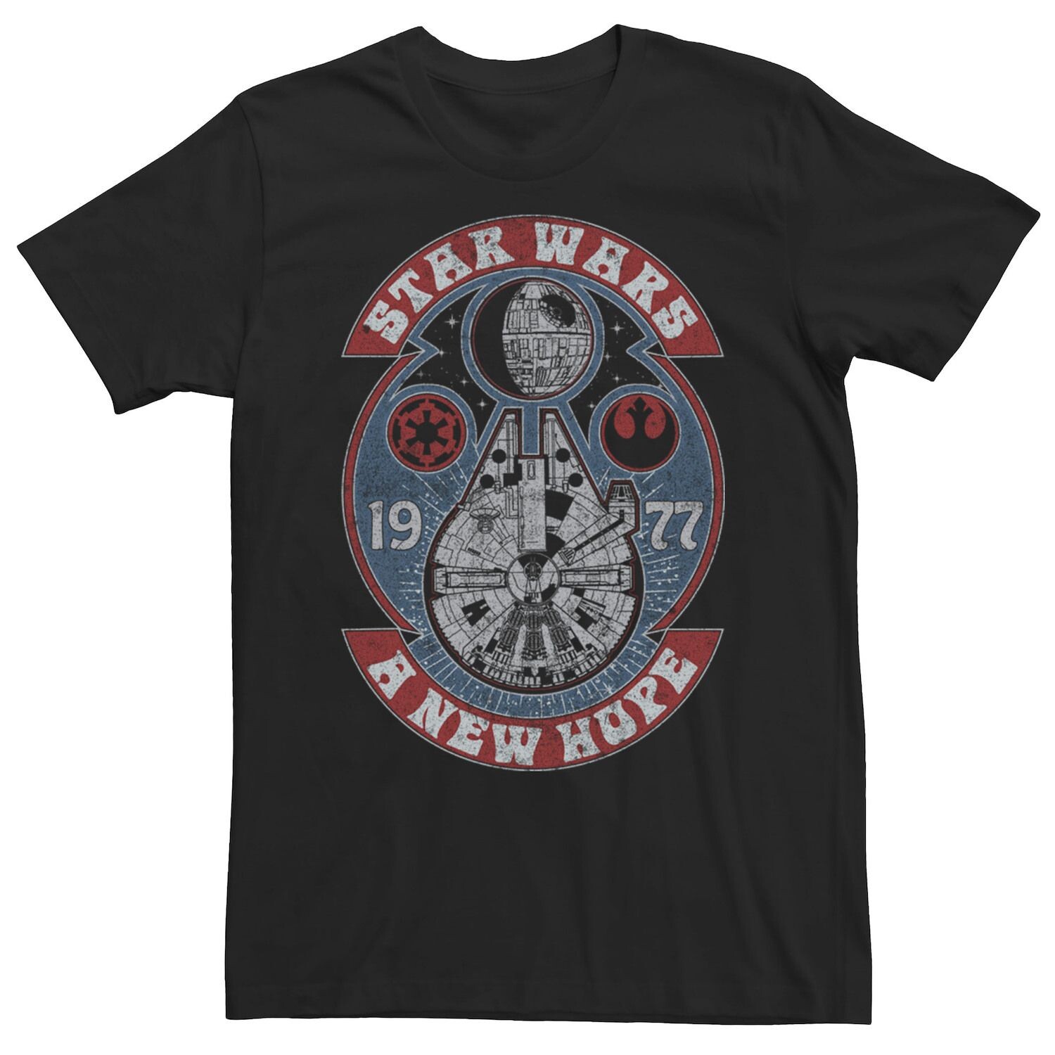 Мужская футболка Star Wars Millennium Falcon Retro Design A New Hope 1977 Licensed Character
Мужская футболка Star Wars Millennium Falcon Retro Design A New Hope 1977 Licensed Character
