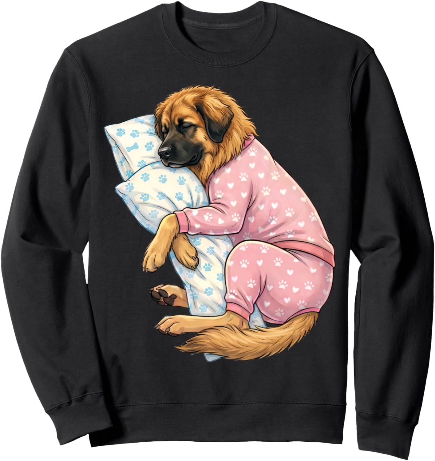 Толстовка, Милый пес породы леонбергер, спящий в пижаме, в толстовке с рисунком Funny Sleeping Leonberger Dog, черный
Толстовка, Милый пес породы леонбергер, спящий в пижаме, в толстовке с рисунком Funny Sleeping Leonberger Dog, черный