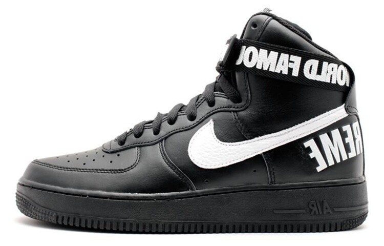 Кроссовки Nike Air Force 1 High Supreme World Famous Black
Кроссовки Nike Air Force 1 High Supreme World Famous Black
