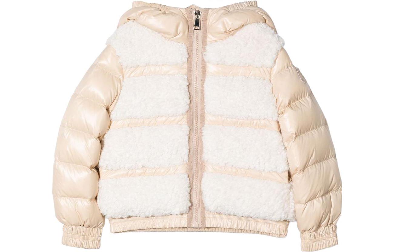 Детская утепленная куртка Moncler, экрю
Детская утепленная куртка Moncler, экрю