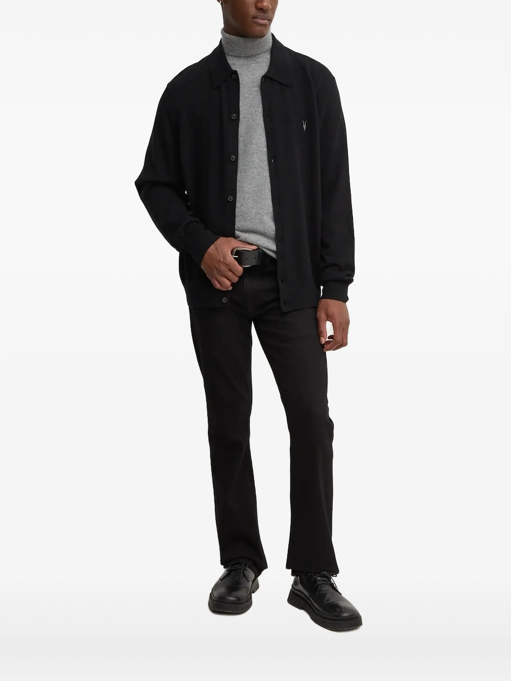 Кардиган Kilburn с вышивкой Allsaints, черный
Кардиган Kilburn с вышивкой Allsaints, черный