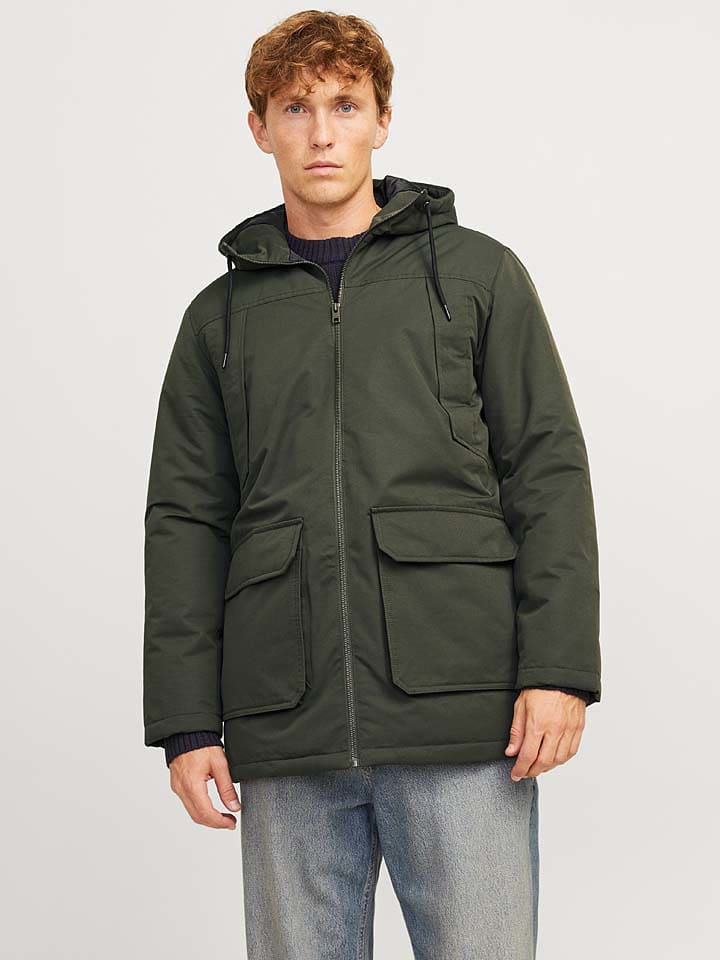 Парка Jack & Jones Parka, хаки 
Парка Jack & Jones Parka, хаки