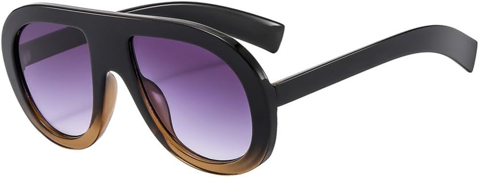 Круглые солнцезащитные очки для женщин и мужчин, модные повседневные солнцезащитные очки для вождения, трендовые очки с защитой от УФ-излучения UV400 generic, Black Tea Grey
Круглые солнцезащитные очки для женщин и мужчин, модные повседневные солнцезащитные очки для вождения, трендовые очки с защитой от УФ-излучения UV400 generic, Black Tea Grey