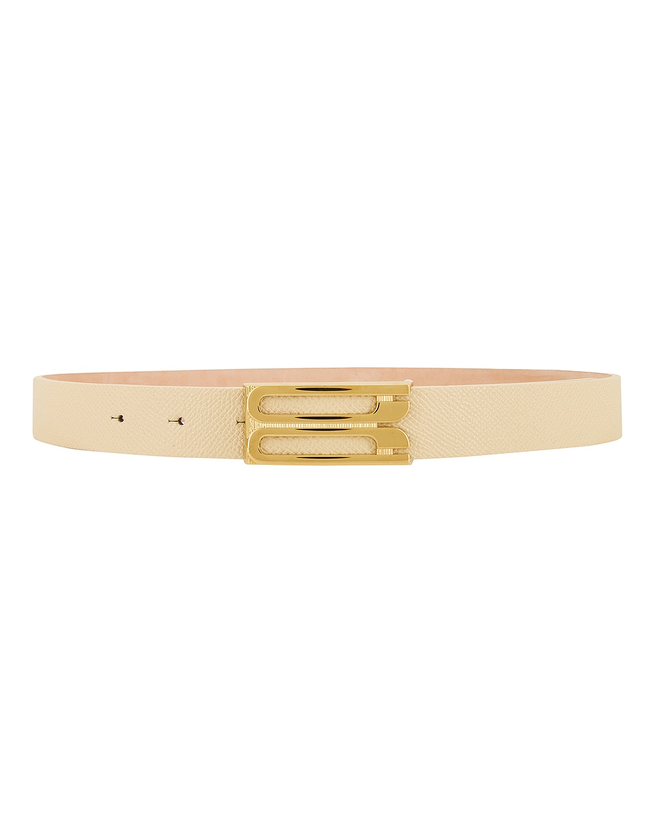 Ремень с обычной рамкой Victoria Beckham, Ivory
Ремень с обычной рамкой Victoria Beckham, Ivory