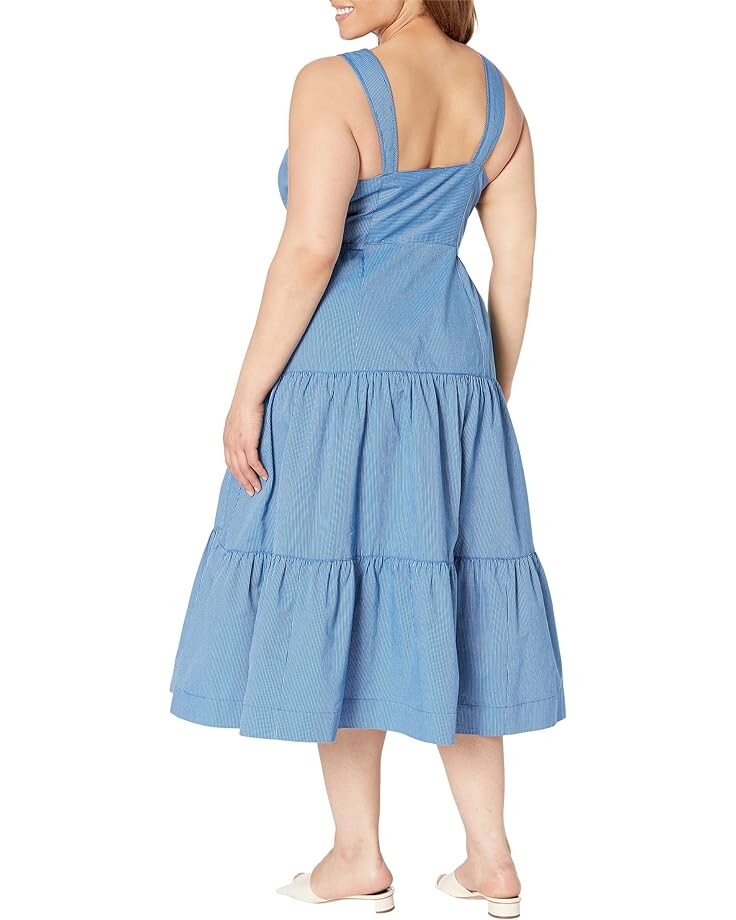 Платье Madewell Plus Suzette Tiered Midi Dress with Seamed Bodice, цвет Cerulean Blue
Платье Madewell Plus Suzette Tiered Midi Dress with Seamed Bodice, цвет Cerulean Blue