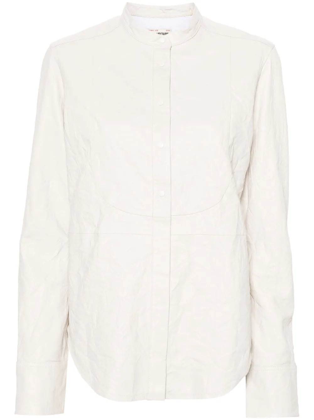 Рубашка с жатым эффектом Zadig&Voltaire, нейтральный
Рубашка с жатым эффектом Zadig&Voltaire, нейтральный