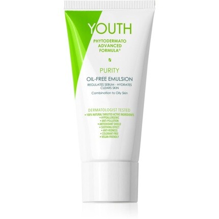 YOUTH Purity Oil-Free Emulsion 50 мл - Матирующий увлажняющий крем
YOUTH Purity Oil-Free Emulsion 50 мл - Матирующий увлажняющий крем