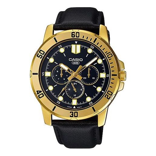 Часы CASIO ENTICER Serieses Men's Gold Mens Black Analog, черный
Часы CASIO ENTICER Serieses Men's Gold Mens Black Analog, черный
