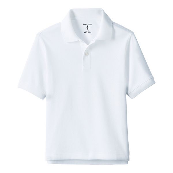Детская школьная поло из интерлока 2-20 в размерах regular и husky Lands' End, White
Детская школьная поло из интерлока 2-20 в размерах regular и husky Lands' End, White