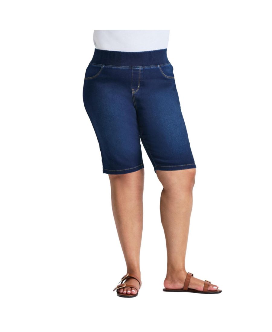Женские джинсовые шорты Butter Denim Pull On Short AVENUE, Dark wash
Женские джинсовые шорты Butter Denim Pull On Short AVENUE, Dark wash