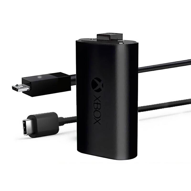 Аккумуляторный блок Xbox + кабель USB - C, черный
Аккумуляторный блок Xbox + кабель USB - C, черный