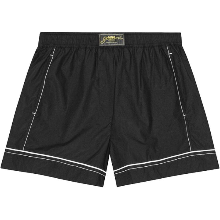 Шорты из поплина с нашивкой Logo Patch GANNI, черный
Шорты из поплина с нашивкой Logo Patch GANNI, черный