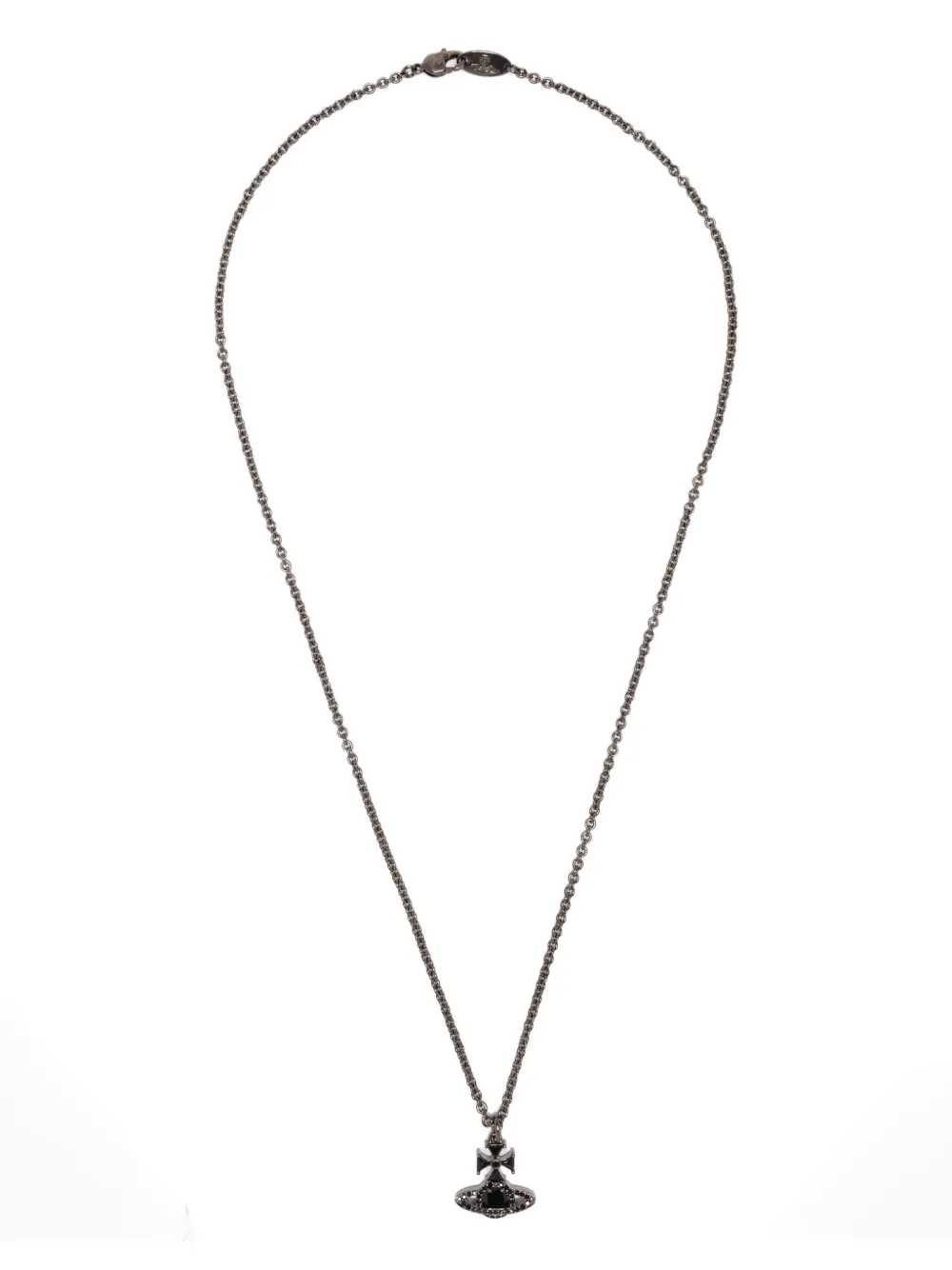 Колье со стразами и декором Orb Vivienne Westwood, черный
Колье со стразами и декором Orb Vivienne Westwood, черный