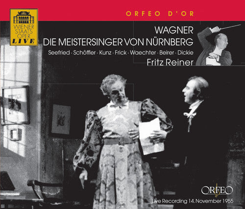 CD диск Wagner / Frick / Braun / Beirer / Vopc / Reiner: Die Meistersinger Von Nurnberg
CD диск Wagner / Frick / Braun / Beirer / Vopc / Reiner: Die Meistersinger Von Nurnberg