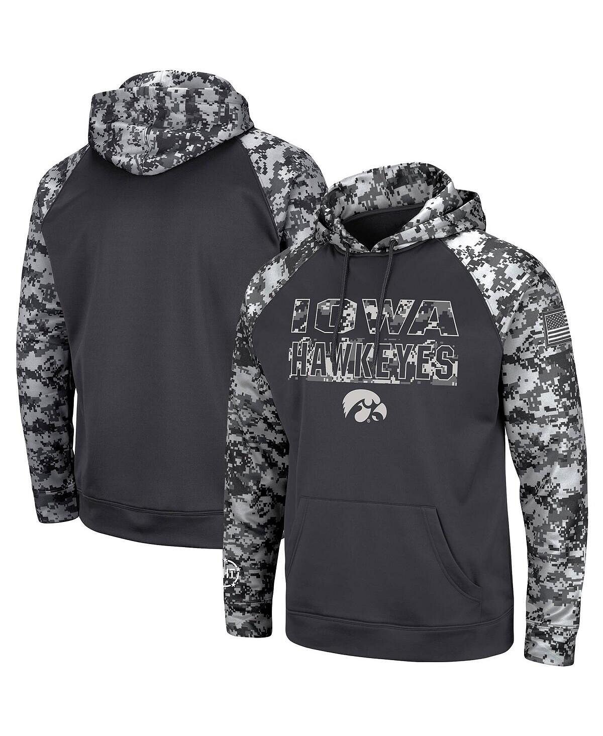 Мужская темно-серая толстовка с капюшоном iowa hawkeyes oht в стиле милитари appreciation digital camo pullover hoodie Colosseum, мульти
Мужская темно-серая толстовка с капюшоном iowa hawkeyes oht в стиле милитари appreciation digital camo pullover hoodie Colosseum, мульти