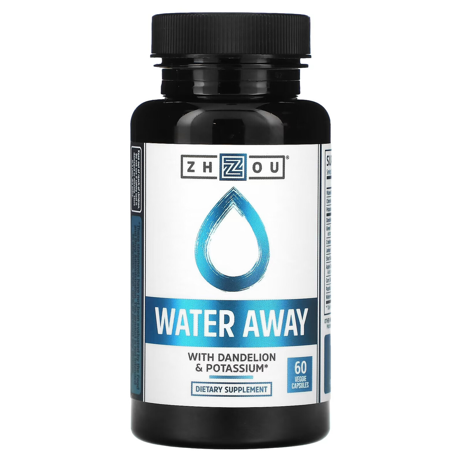 Zhou Nutrition, Water Away с одуванчиком и калием, 60 капсул
Zhou Nutrition, Water Away с одуванчиком и калием, 60 капсул
