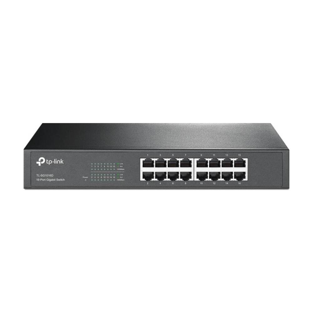 Коммутатор TP-Link TL-SG1016D
Коммутатор TP-Link TL-SG1016D