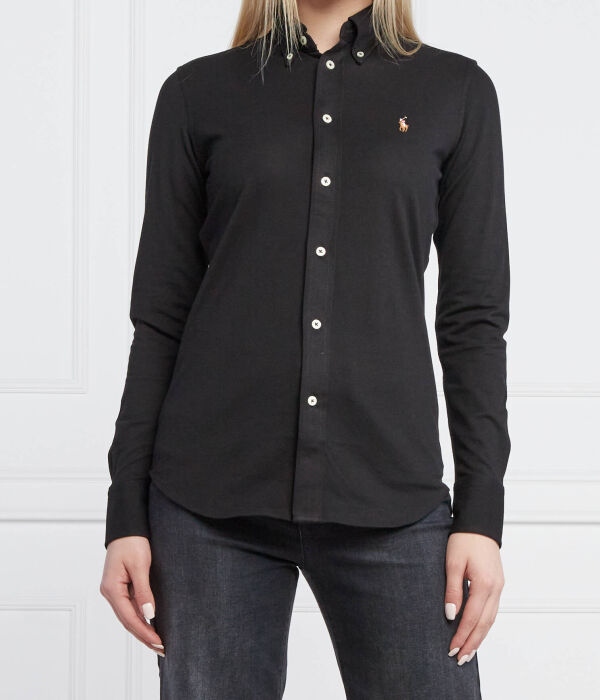 Рубашка Polo Ralph Lauren Heidi Slim Fit, черный
Рубашка Polo Ralph Lauren Heidi Slim Fit, черный