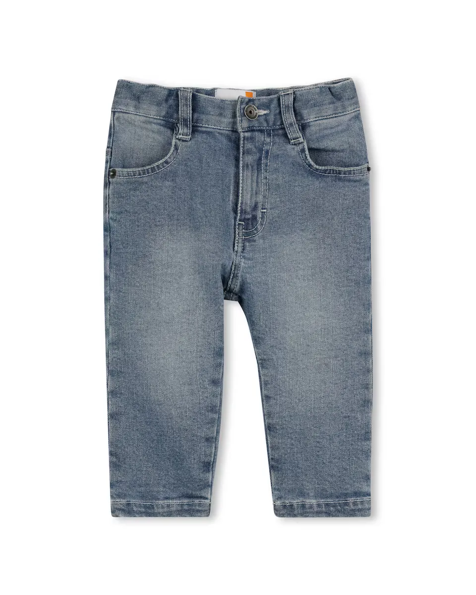 Брюки для мальчика синего цвета с микропринтом Timberland, светло-голубой
Брюки для мальчика синего цвета с микропринтом Timberland, светло-голубой