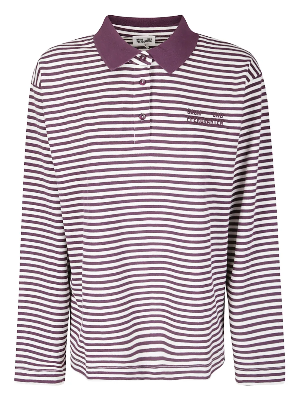 Полосатый топ-поло Baum Und Pferdgarten, фиолетовый
Полосатый топ-поло Baum Und Pferdgarten, фиолетовый