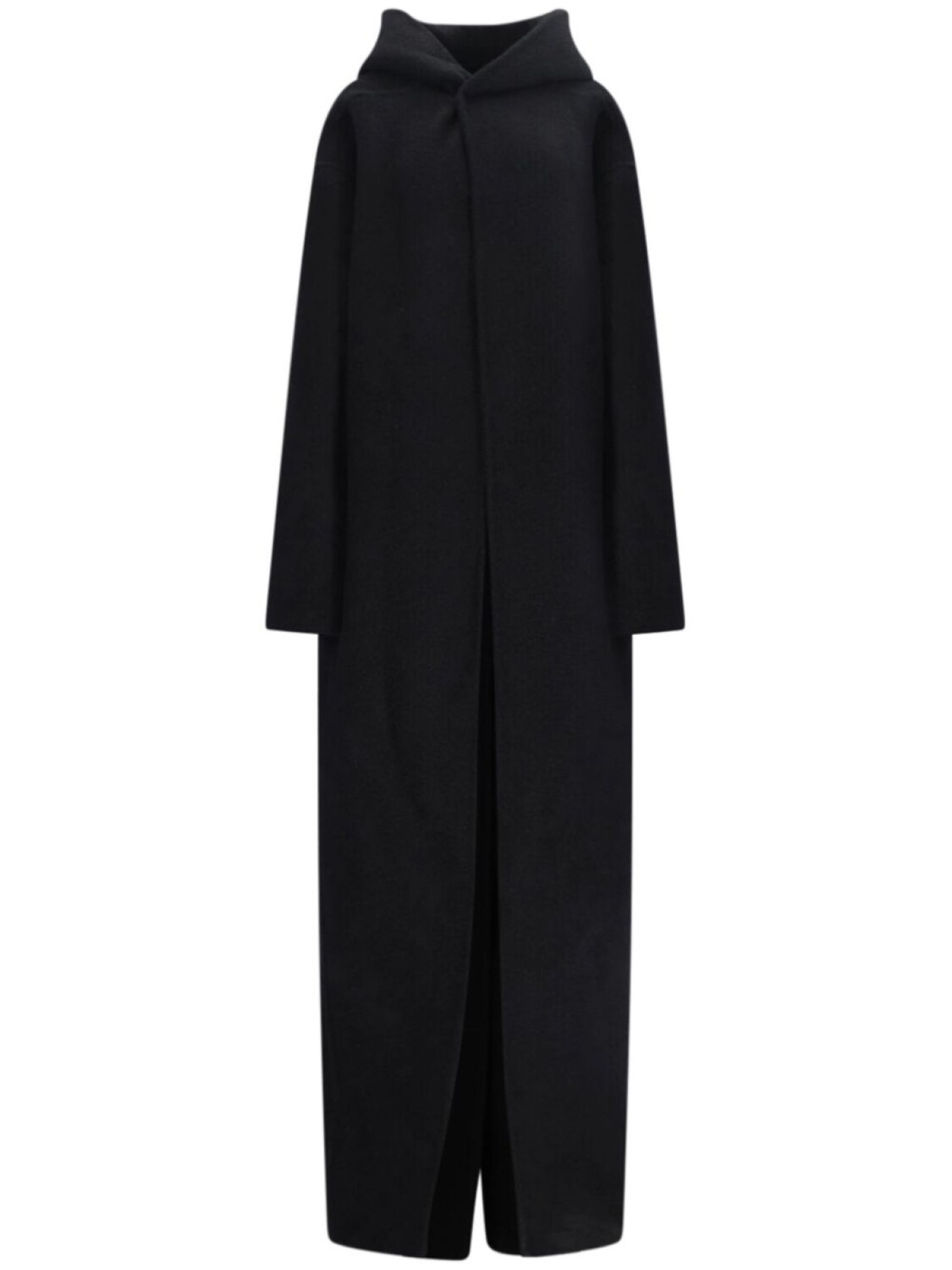 Однобортное пальто Rick Owens, черный
Однобортное пальто Rick Owens, черный