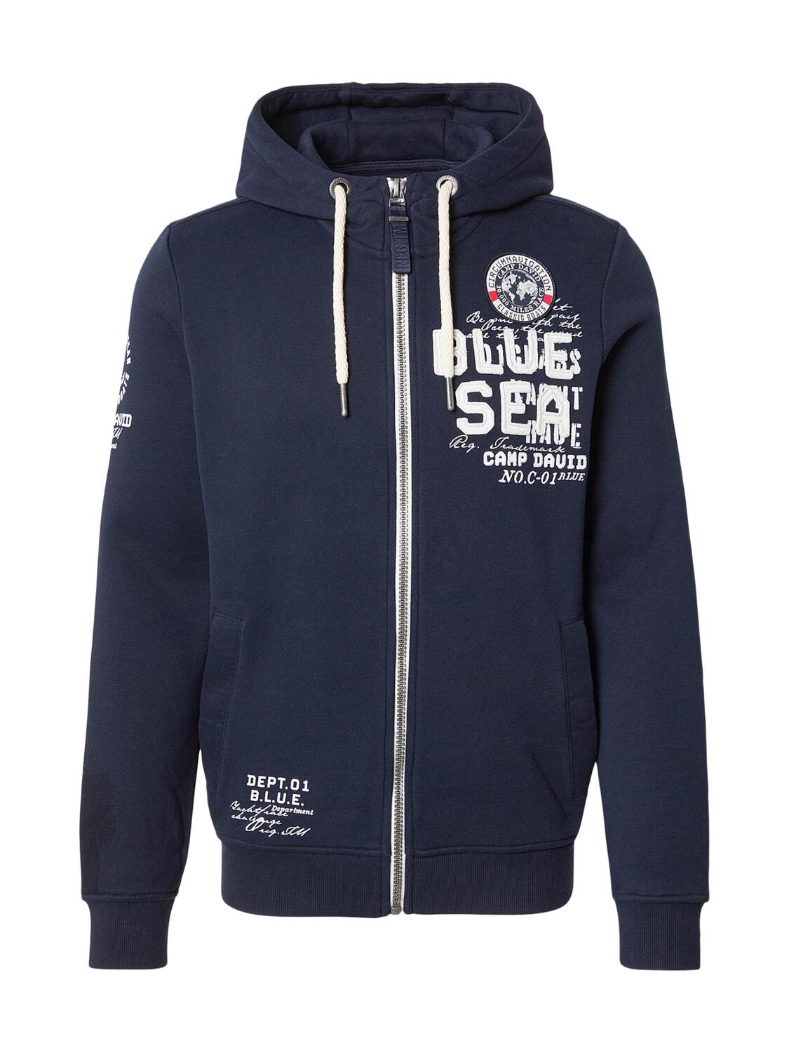 CAMP DAVID Толстовка с молнией в цвете Navy
CAMP DAVID Толстовка с молнией в цвете Navy