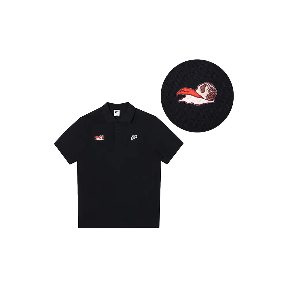 Рубашка поло мужская черная Nike, черный
Рубашка поло мужская черная Nike, черный