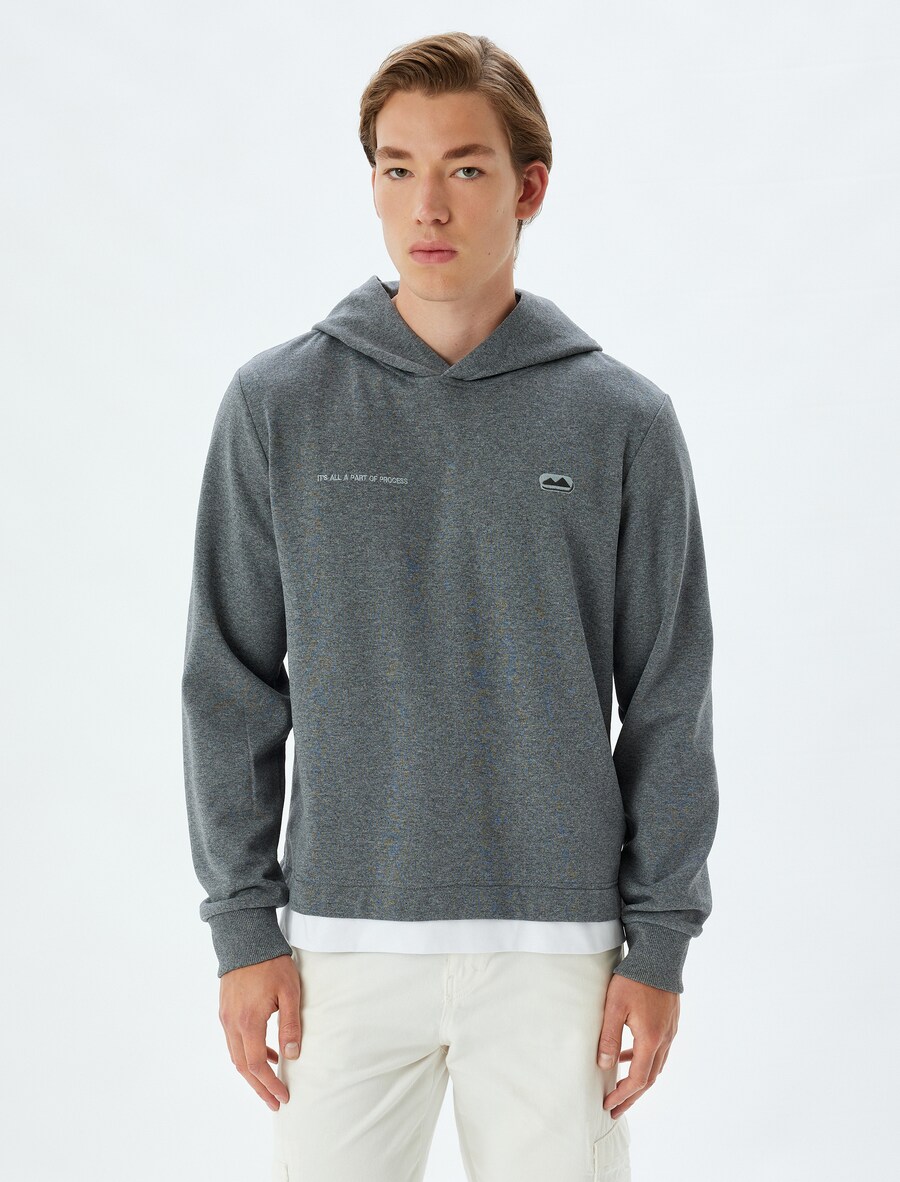 Толстовка Koton, антрацит
Толстовка Koton, антрацит