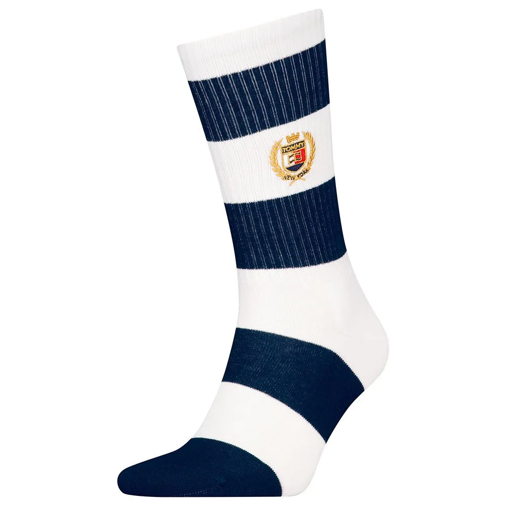 Носки Tommy Hilfiger 701229893 crew, белый/синий
Носки Tommy Hilfiger 701229893 crew, белый/синий