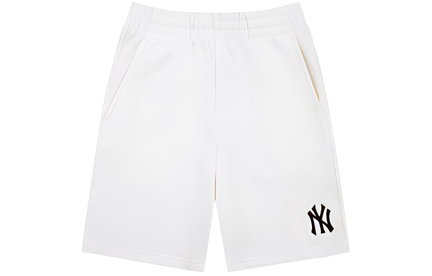 Унисекс спортивные шорты белые MLB 
Унисекс спортивные шорты белые MLB