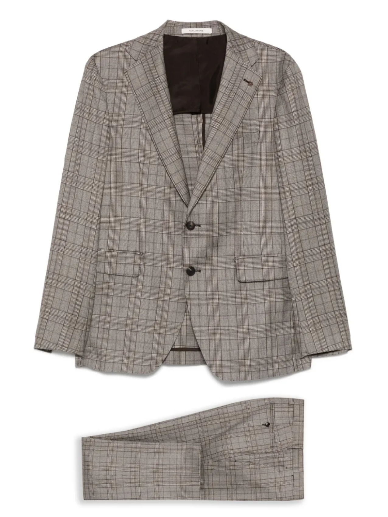 Клетчатый костюм Tagliatore, коричневый
Клетчатый костюм Tagliatore, коричневый