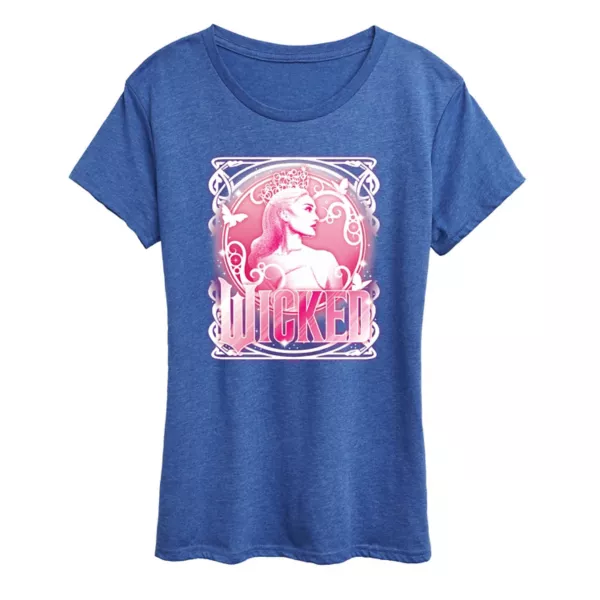 Женская футболка с портретом Злой Глинды Licensed Character, синий
Женская футболка с портретом Злой Глинды Licensed Character, синий