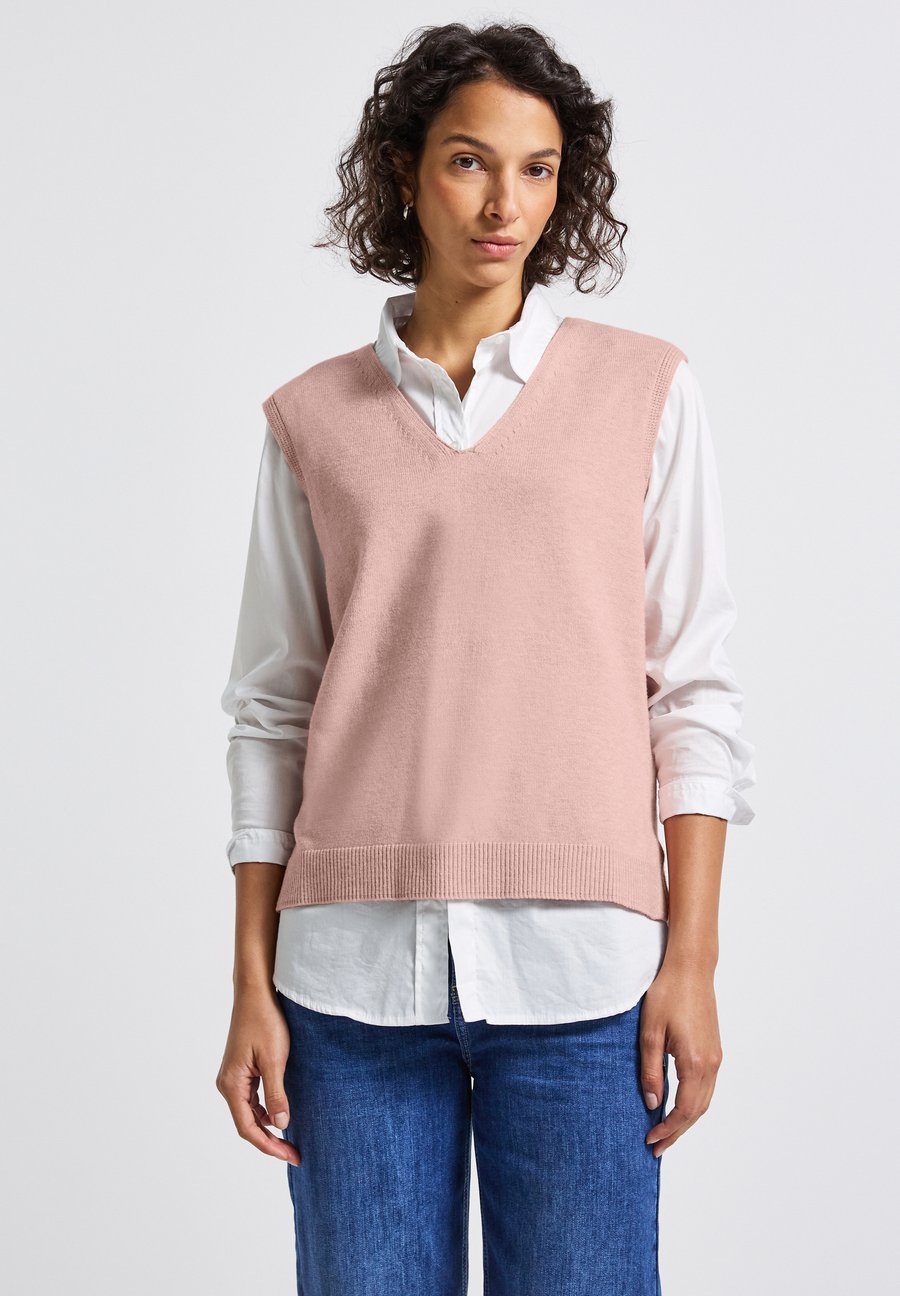 Джемпер Street One ÄRMELLOSER V-NECK, Rosa/Mottled Light Pink
Джемпер Street One ÄRMELLOSER V-NECK, Rosa/Mottled Light Pink