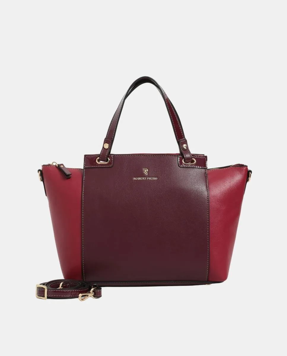 Сумка-шоппер из искусственной кожи на молнии Robert Pietri, бордовый
Сумка-шоппер из искусственной кожи на молнии Robert Pietri, бордовый