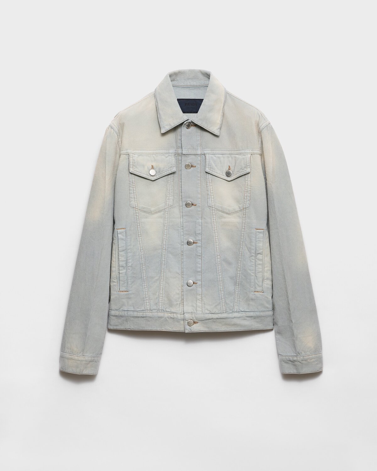 Вельветовая куртка-блузон Prada, голубой
Вельветовая куртка-блузон Prada, голубой