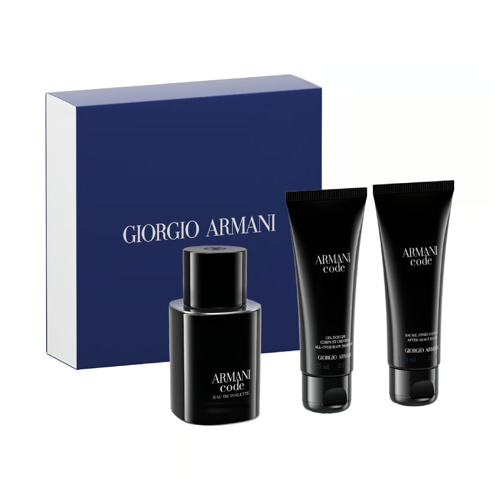 Набор подарочный Giorgio Armani Armani Code, 3 предмета
Набор подарочный Giorgio Armani Armani Code, 3 предмета