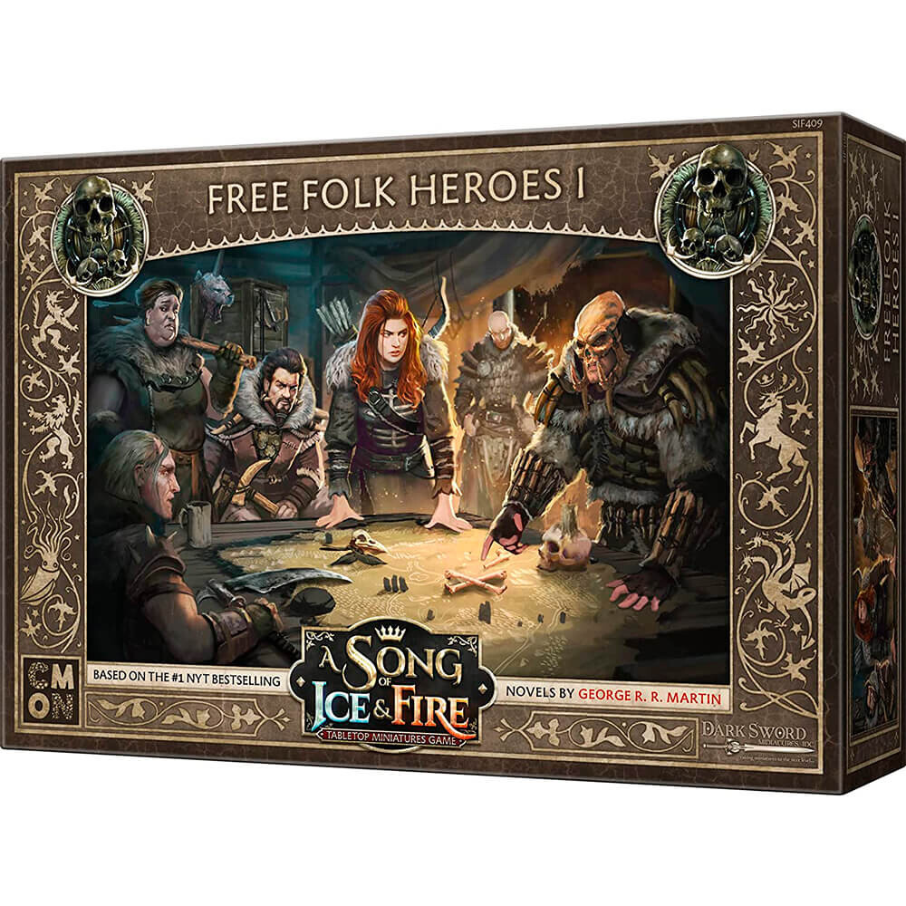 Дополнительный набор к CMON A Song of Ice and Fire Tabletop Miniatures Game, Freefolk Heroes I
Дополнительный набор к CMON A Song of Ice and Fire Tabletop Miniatures Game, Freefolk Heroes I