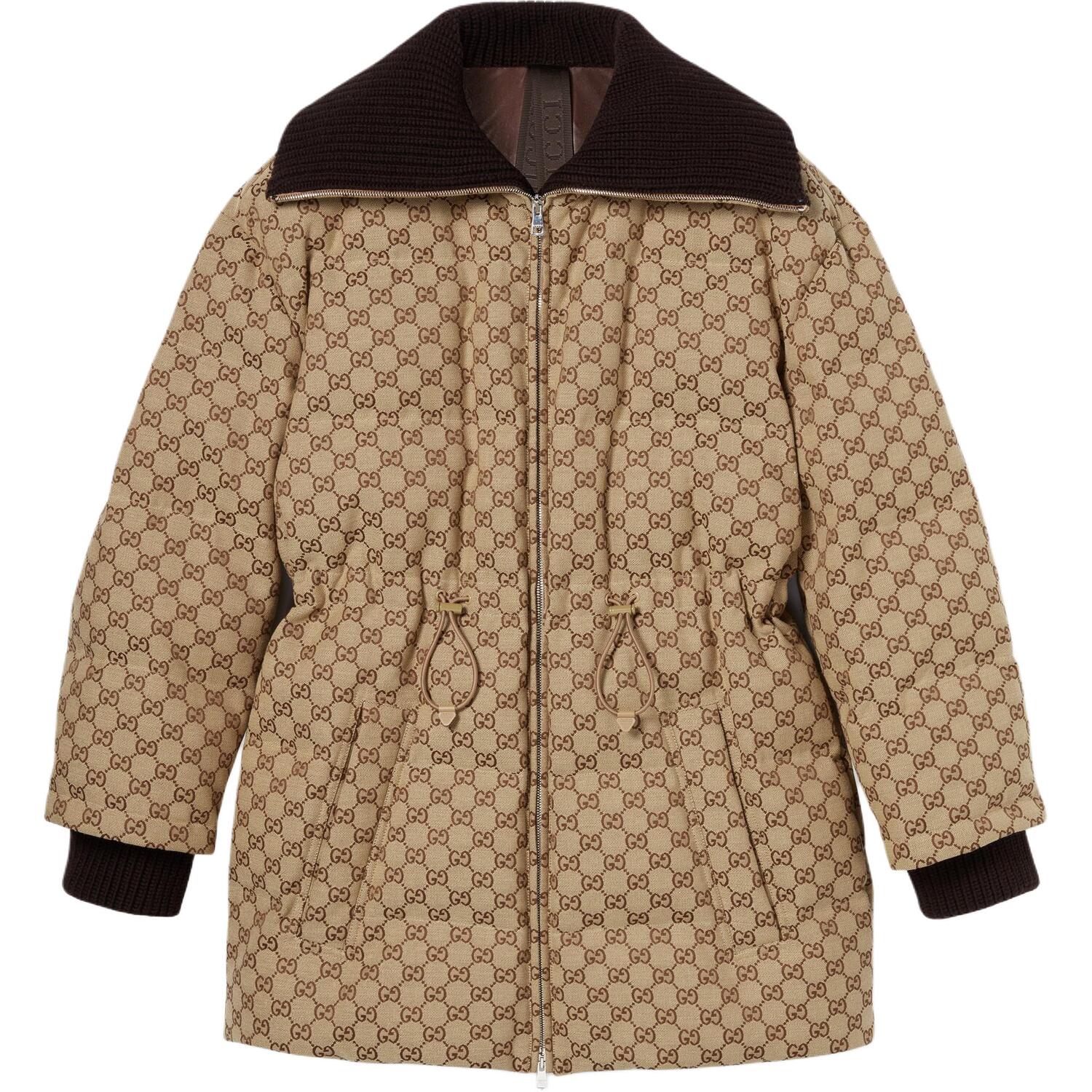 Утепленная куртка на молнии GUCCI, коричневый
Утепленная куртка на молнии GUCCI, коричневый