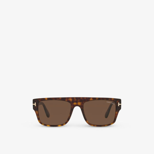 Солнцезащитные очки FT0907 Dunning в квадратной оправе из ацетата ацетата Tom Ford, коричневый
Солнцезащитные очки FT0907 Dunning в квадратной оправе из ацетата ацетата Tom Ford, коричневый