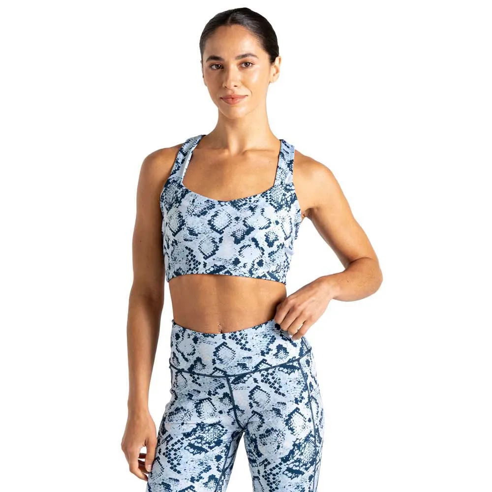 Спортивный бюстгальтер Dare2B Swift III Medium Impact Sports Bra, синий 
Спортивный бюстгальтер Dare2B Swift III Medium Impact Sports Bra, синий