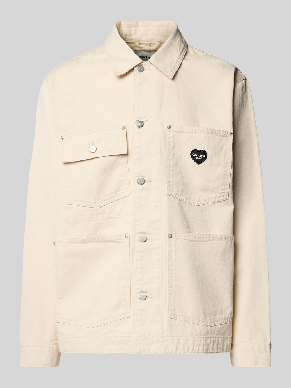 Джинсовая куртка с накладными карманами модель 'DREWE CHORE' Carhartt Work In Progress, кремовый
Джинсовая куртка с накладными карманами модель 'DREWE CHORE' Carhartt Work In Progress, кремовый