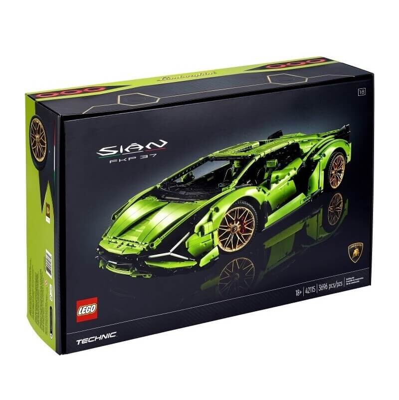 Конструктор Lamborghini Sián FKP 37 42115 LEGO Technic
Конструктор Lamborghini Sián FKP 37 42115 LEGO Technic