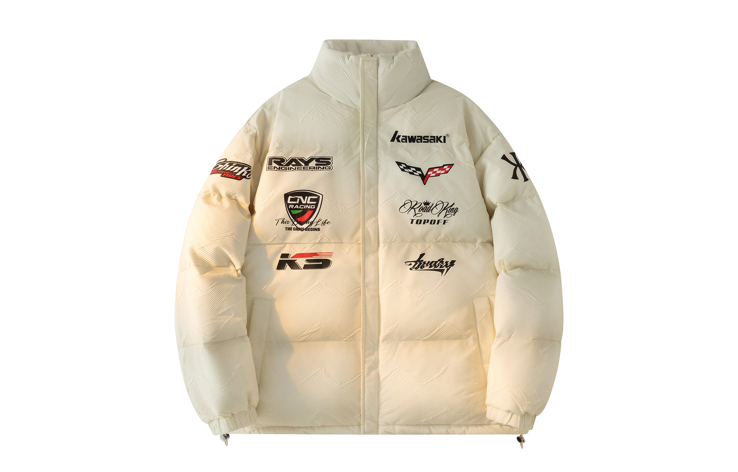 Пуховик Unisex Kawasaki, черный
Пуховик Unisex Kawasaki, черный