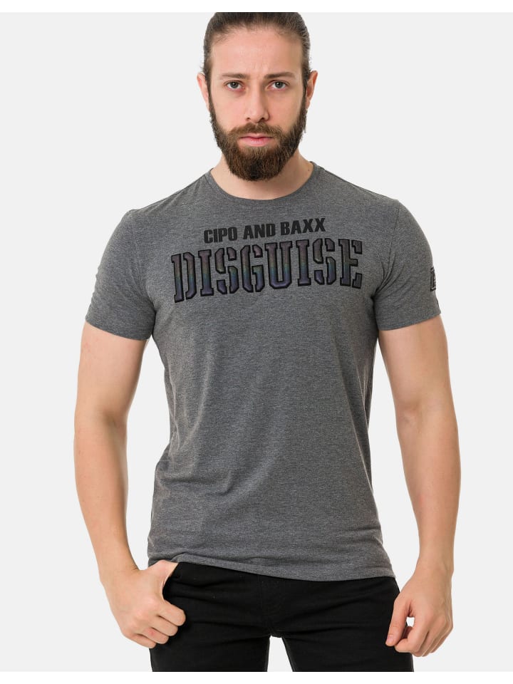 Футболка антрацитового цвета Cipo & Baxx, Черный, Футболка антрацитового цвета Cipo & Baxx
Футболка антрацитового цвета Cipo & Baxx, Черный, Футболка антрацитового цвета Cipo & Baxx