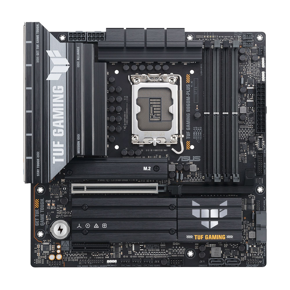 Материнская плата Asus TUF Gaming B860M-Plus, LGA1851, DDR5
Материнская плата Asus TUF Gaming B860M-Plus, LGA1851, DDR5