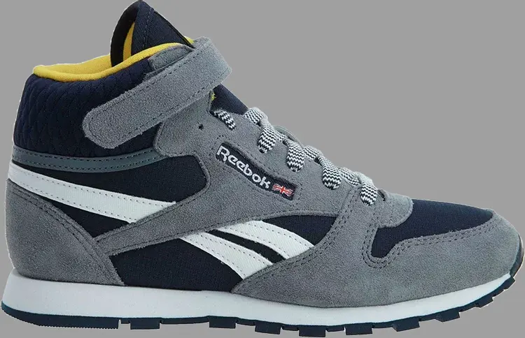 Кроссовки classic leather mid strap little kids 'asteroid dust' Reebok, синий
Кроссовки classic leather mid strap little kids 'asteroid dust' Reebok, синий