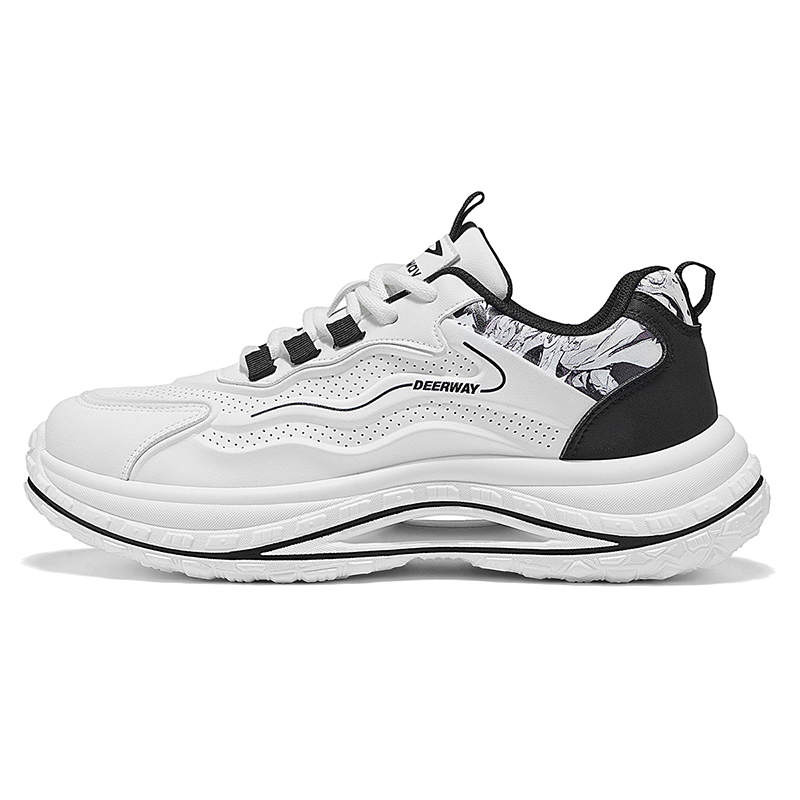 DEERWAY Дышащие легкие низкие повседневные туфли, увеличивающие рост, мужские, белые и черные
DEERWAY Дышащие легкие низкие повседневные туфли, увеличивающие рост, мужские, белые и черные